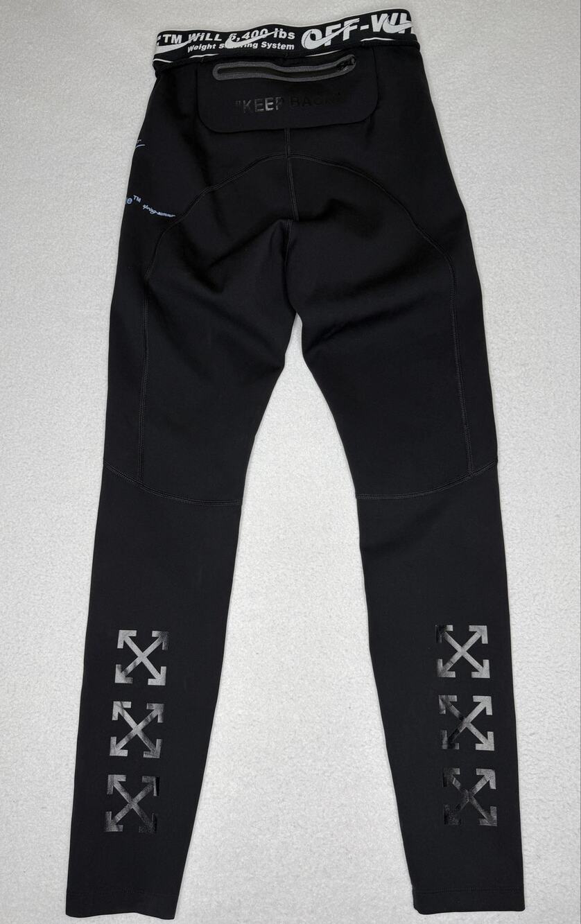 Nike X Off-White Tape Band Running Tights Black Women’s S
